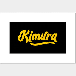 Kimura Bjj Brazilian Jiu-Jitsu Mma Posters and Art